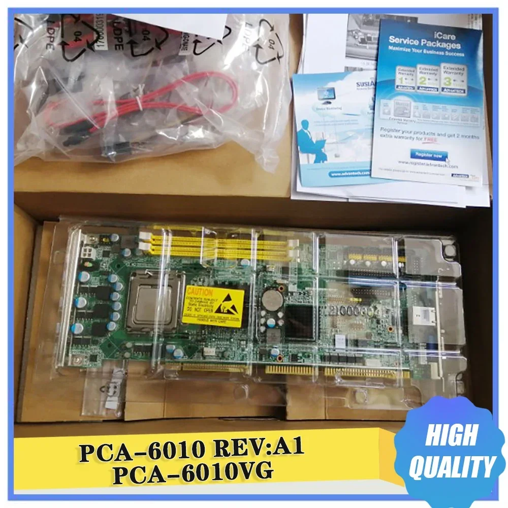 

PCA-6010 REV:A1 PCA-6010VG For ADVANTECH Industrial Control Motherboard