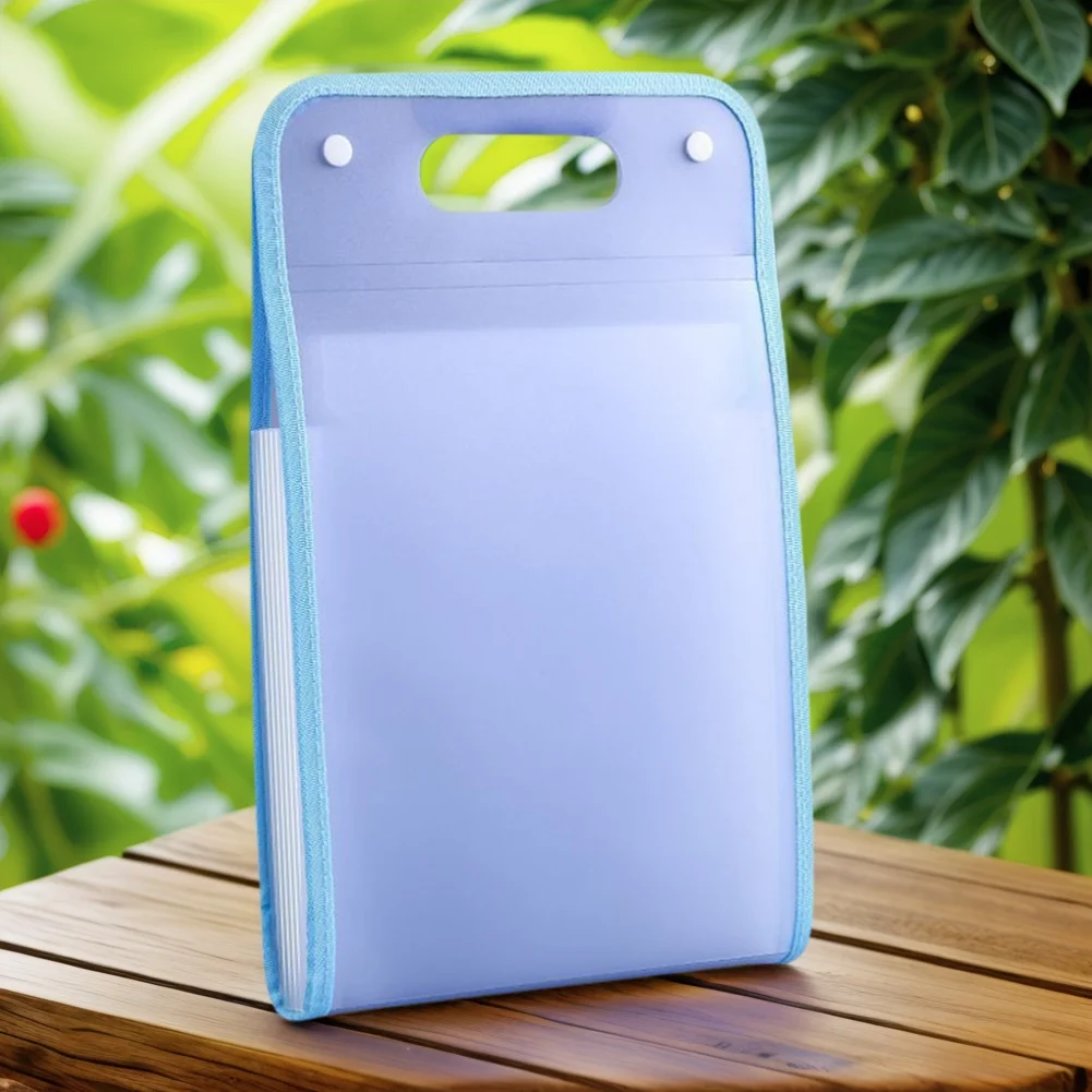 Organizador de archivos de acordeón, carpeta de archivos expandible impermeable, organizador de papel para el hogar, universidad, escuela y oficina