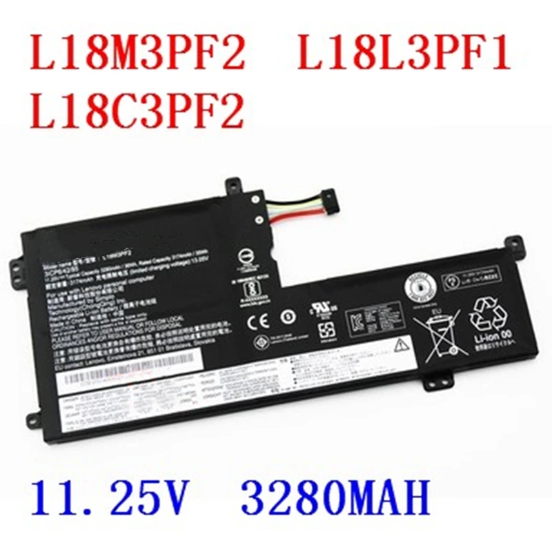 

Новый аккумулятор L18C3PF2 5B10T03404 5B10W67198 5B10T03402 для Lenovo IdeaPad L340 15API 81V5 15IWL 81LG 17IWL 81M0 17IRH 17API 81LY