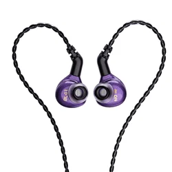 BLON-auriculares BL-03 BL03 con diafragma de carbono, 2 pines con Cable de dispositivo de audio, Monitor dinámico en la oreja, 10mm, para videojuegos, BL-05BL-03