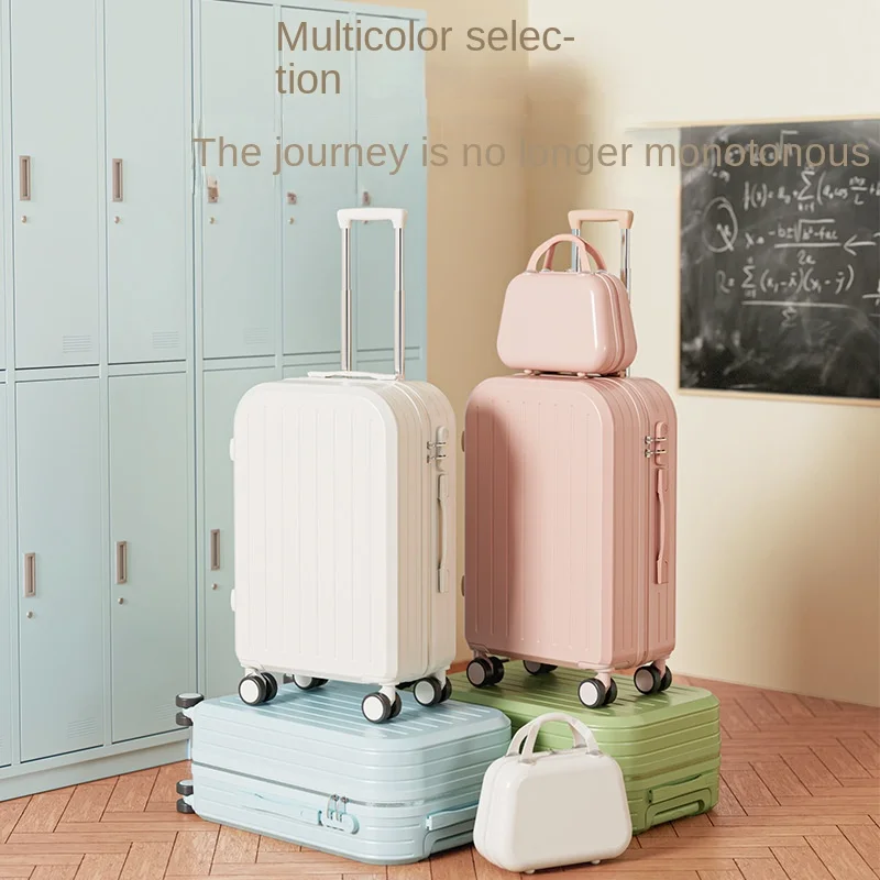 Petite boîte à bagages de grande valeur, étui à roulettes universel, étui à bagages muet pour mère, voyage étudiant, 20 po