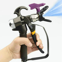 High pressure airless spraying machine accessories, stainless steel spray gun nozzle base, latex paint putty spraying