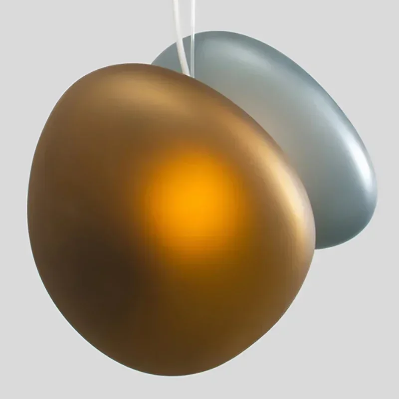 White Blue Gray Amber Glass Modern LED Indoor Pendant Lights Hanging Lamp for Dining Room Kitchen Bar Shop Wire Adjustable