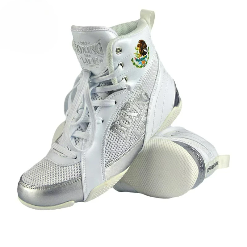 

2025 New Wrestling Shoes Men Women Luxury Brand Boxing Shoes for Unisex Hard-Wearing Fighting Shoe Couples Gym Training Shoe