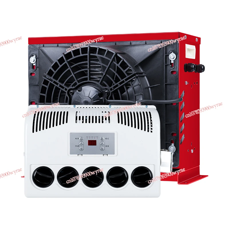 Large truck parking air conditioner 24v refrigeration inverter truck car RV loader modified 12v truck forklift