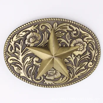 Fibbia per cintura pentagramma modello arabesque in stile cinese una fusione di elementi classici e innovativi