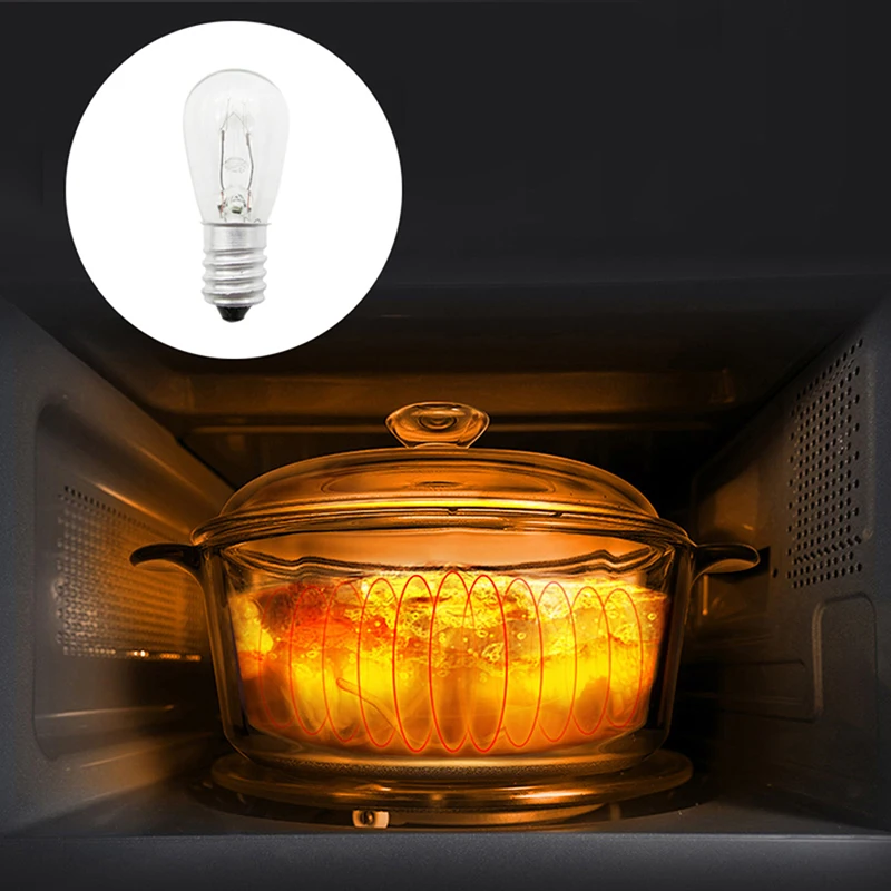 10/15/20/25W E14 Oven Gloeilamp Halogeenoven Koelkast Lamp Hoge Temperatuur Bestendige Veilige Droger Magnetron Gloeilamp Nieuw