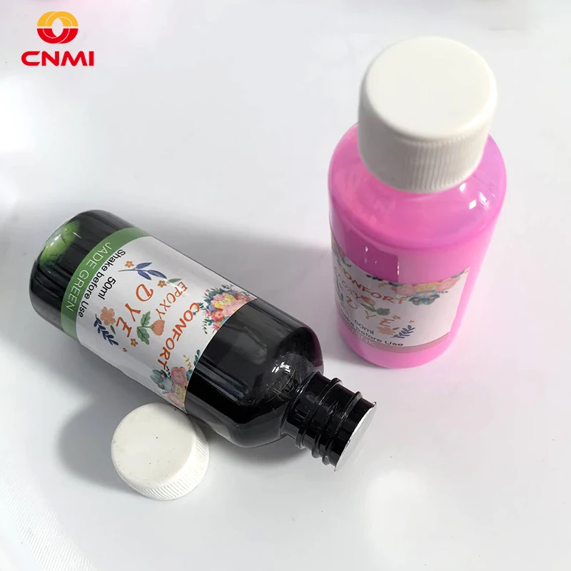 50ml CNMI Epoxy Resin Pigments 11 Colors Highly Concentrated Bright Color Precision Liquid Colorant Dye DIY Jewelry Craft Making
