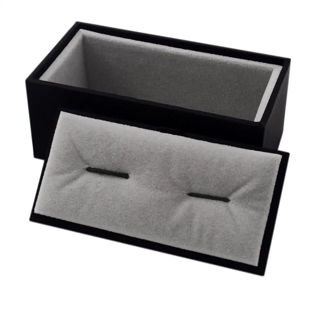 Jewelry Box Organizer Velvet Insert Cufflinks Holder Storage Case for Man Jewelry Gift and Accessories