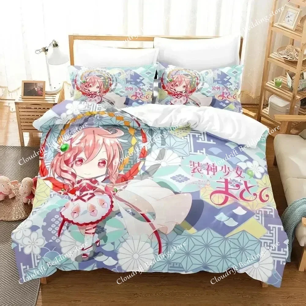 

Комплект постельного белья с 3D-принтом аниме «Соучи-сёдо Матой»: односпальный, двуспальный, королевский размер, для взрослых и детей, для спальни, пододеяльники