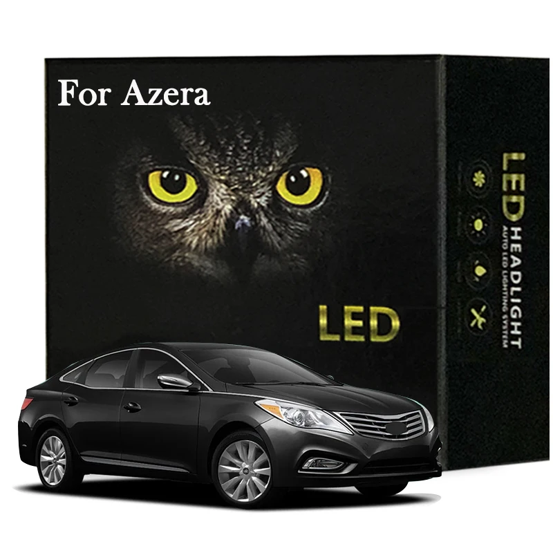 

Led Interior Light Kit For Hyundai Grandeur Azera Grandeur TG HG 2005-2016 LED Bulbs Dome Map Reading Canbus