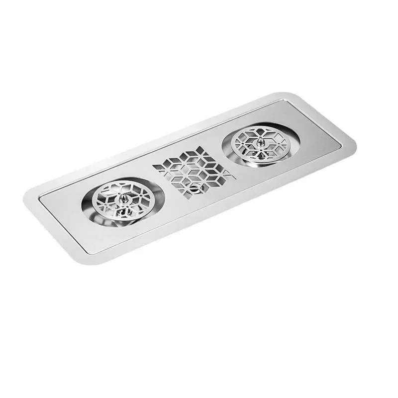 

Stainless steel cup washer sink, embedded automatic recoil