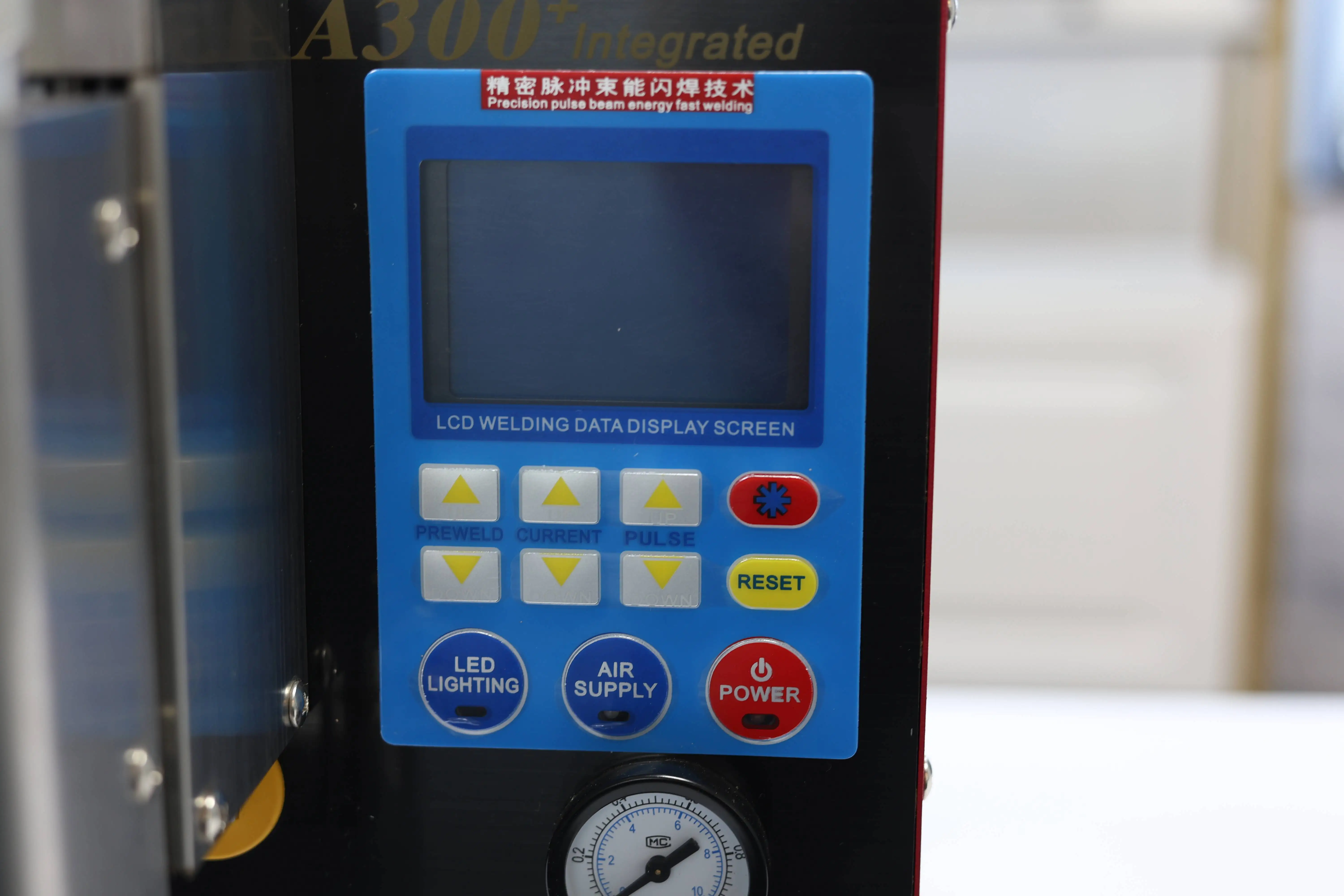 SUNKKO A300+ Pneumatyczna Zgrzewarka Punktowa 220V Maszyna do Zgrzewania Akumulatorów Silnikowych Przemysłowa Nowa Używana Dostępna