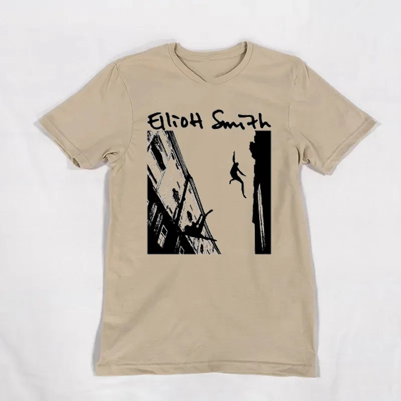 Rare Elliott Smith Gift For Fan Cotton White T-Shirt S-2345XL