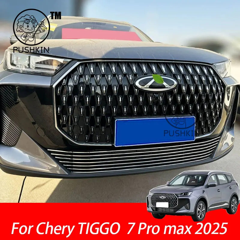 

For Chery TIGGO 7 Pro max 2025 Car Styling Insect Proof Net Protective Cover Front Bumper Dust-proof Grille Cover Accessories