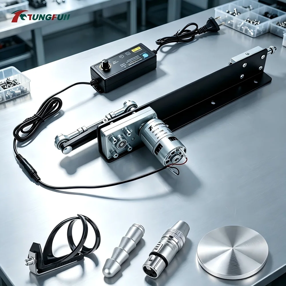 24V Linear Reciprocating Actuator Kit Variable Speed Linear Motor Flexible Stroke DIY Household Linear Motion Equipment