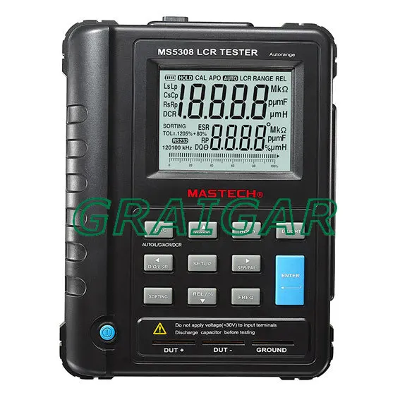 MASTECH MS5308 Handheld AutoRange LCR Tester, schneller Versand