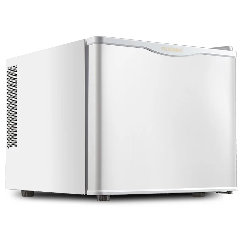 

60W POWER 17L CAPACITY ELECTRICITY FRIDGE Tempered Glass Single Door Cold&Warm Refrigerator Household Small Refrige