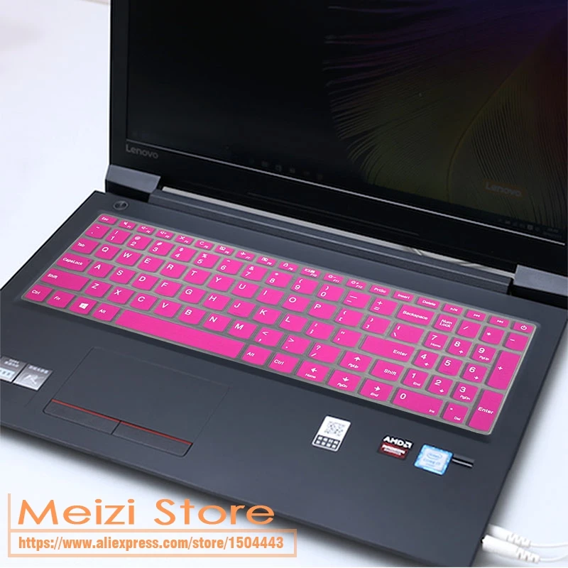 Silicone Laptop Keyboard Cover Skin Protector for Lenovo IdeaPad 510 15.6