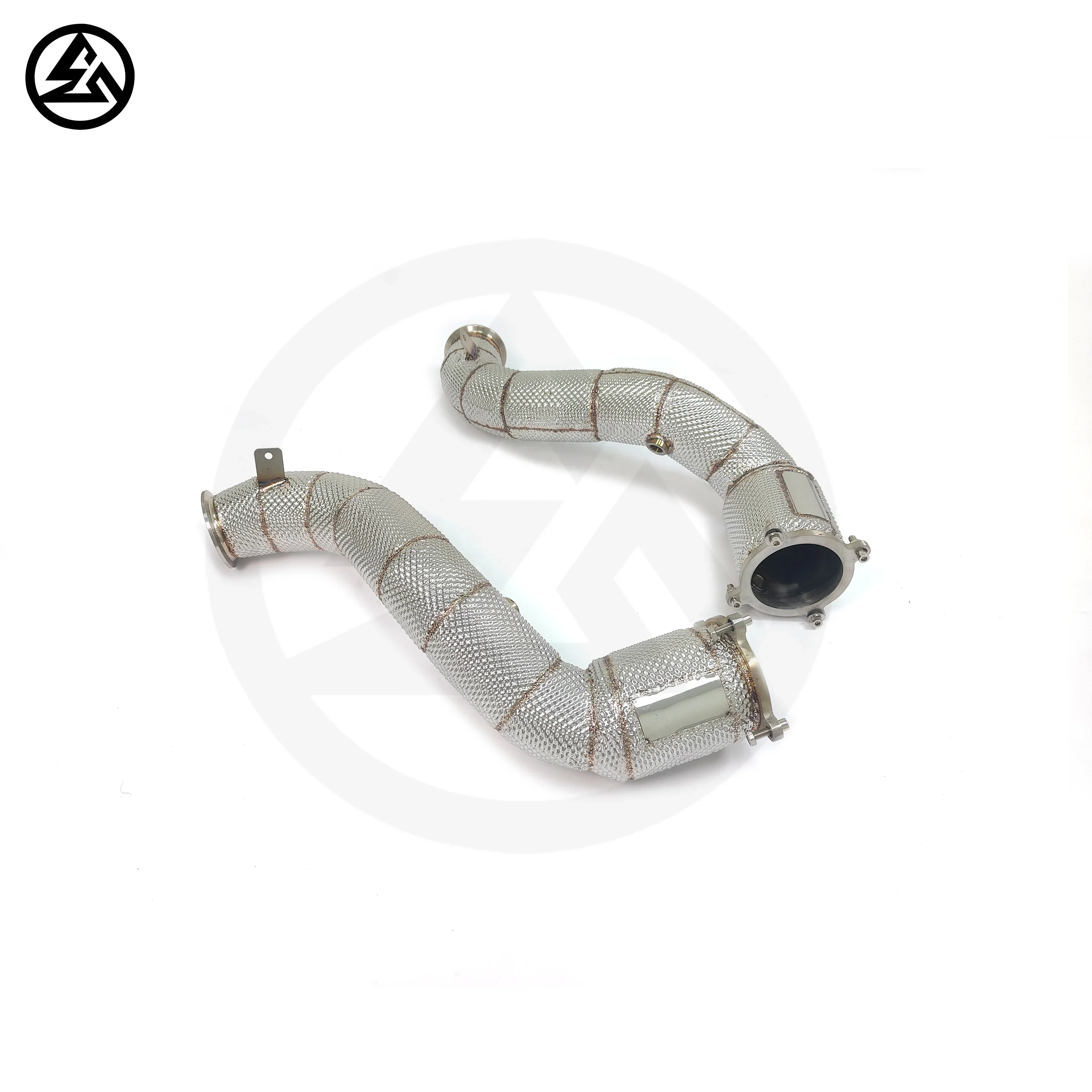 Nick CSZ Downpipes for McLaren 720S 4.0TT V8 High Flow Exhaust Sport Cat Downpipe