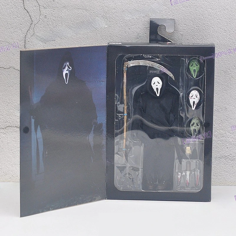 

NECA Scream Ghostface 7" Figure - Ultimate Edition Action Figure with Removable Mask and Accessories The best gift