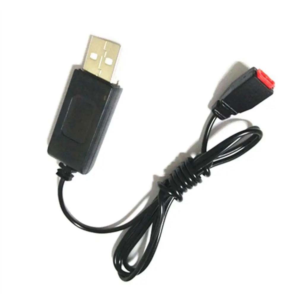Drone Quadcopter USB-Ladekabel Schwarz Flexibler Batterieanschluss für Drohnen-Kit und Zubehör