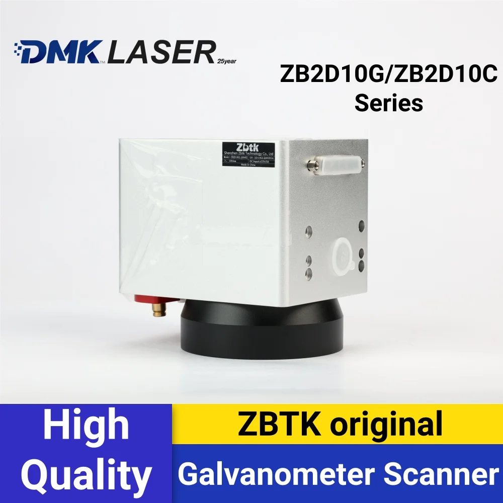 ZBTK original laser Galvanometer Scanner ZB2D10G/ZB2D10C High-speed Scanning For Fiber/CO2/UV Laser Marking/Welding/Engraving