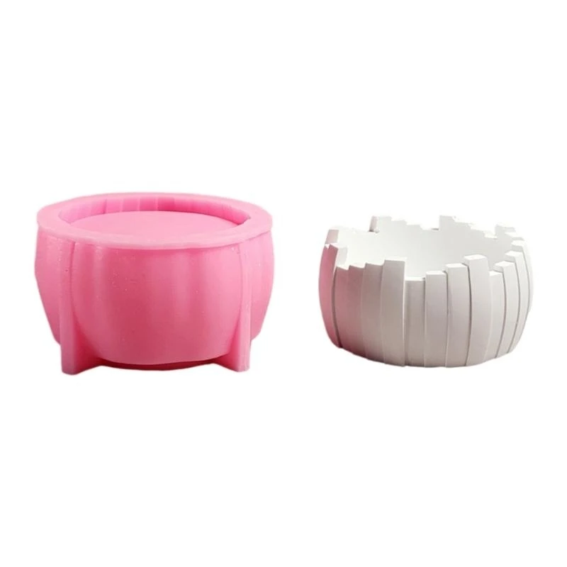 

Flexible Silicone Mold for Unique Irregular Plaster Storage Bowl Daily Use