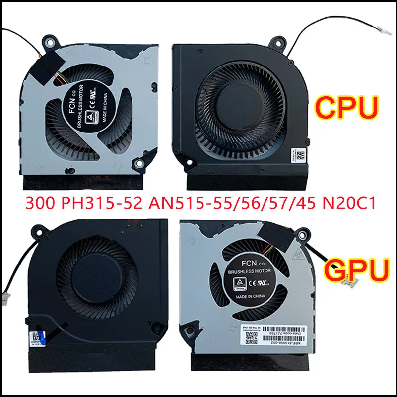 

New Laptop CPU Cooling Fan Cooler For Acer 300 PH315-52 AN515-55/56/57/45 N20C1