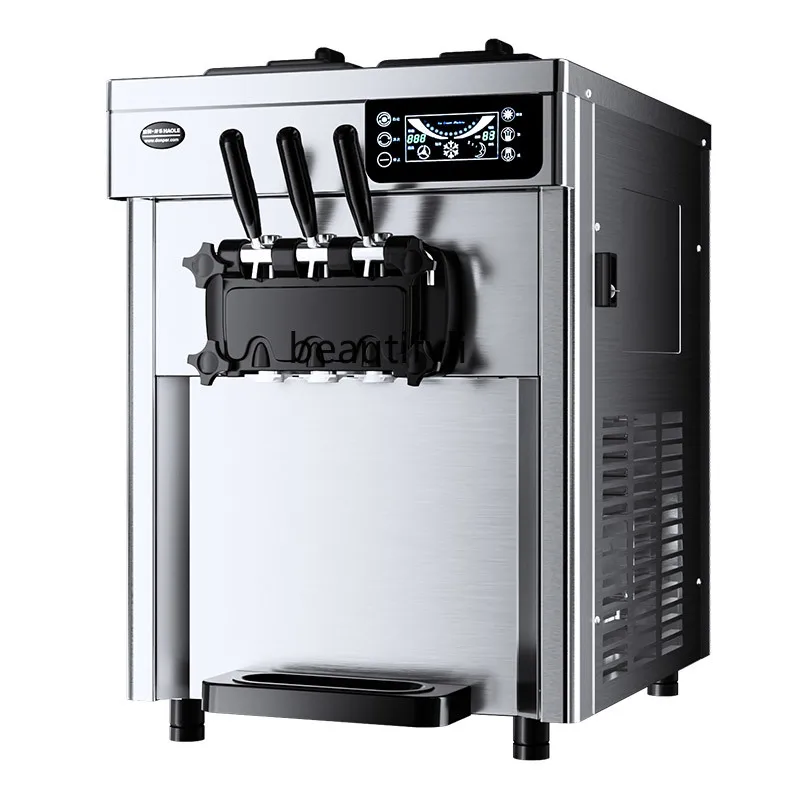 Commercial ice cream machine Desktop automatic ice cream machine One-click thawing