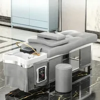 Water Therapy Japanese Head Spa Salon Chair Wash Hair Hairdressing Beauty Salon Shampoo Bed Thai Recliner Furniture Cadeira