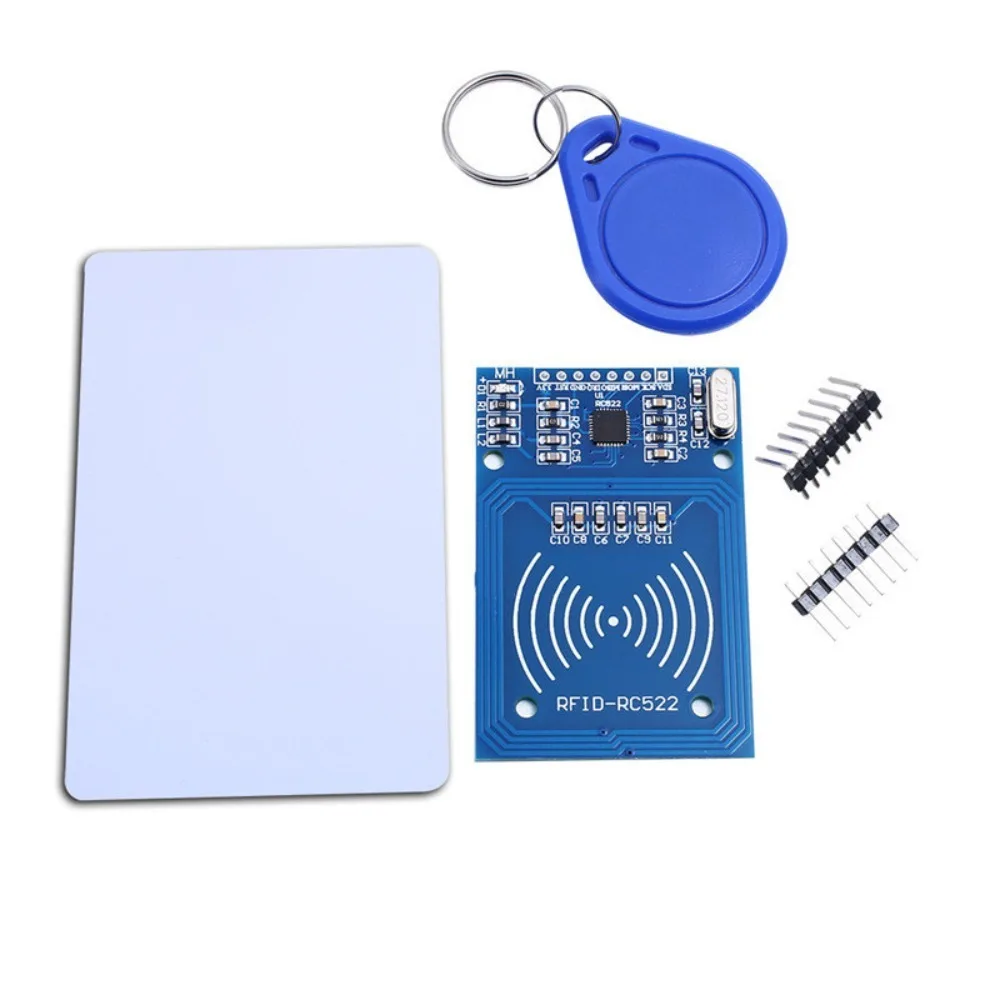 Un ensemble d'invitation RC522 RFID Tech sans fil Rectangle 40mm (1,57 pouces) × 60mm (2,36 pouces) Antenne MFRC-522 RFID Tech