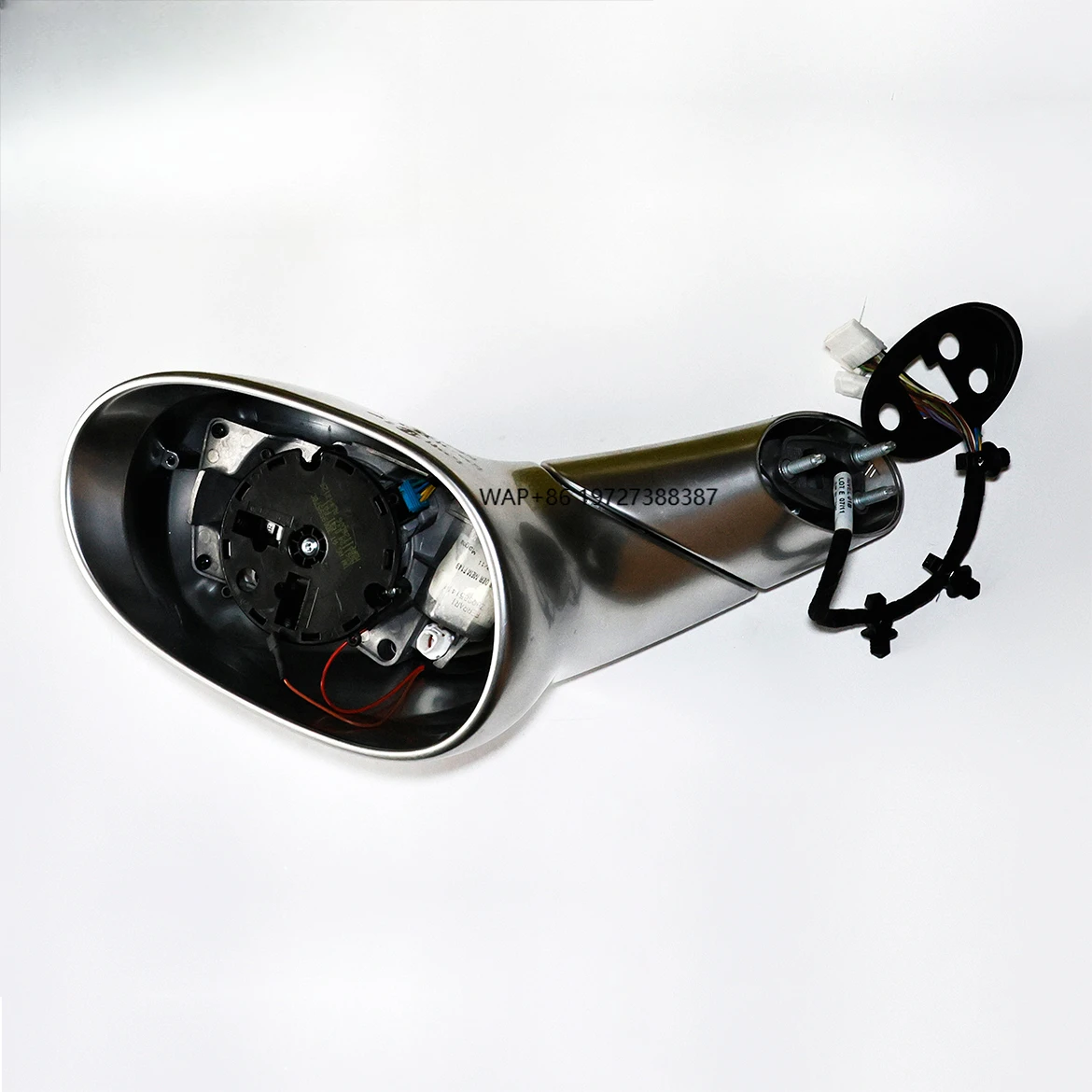 

Premium Right Side Mirror Chrome Finish No Glass 70001976 for California Sleek Look Genuine Original Parts