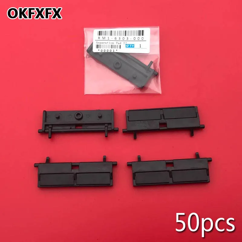 

10pcs RM1-6303 RM1-6397 RM1-7365 Separation pad for hp P2035 P2055 P3015 Pro400 M401 M425 M521 M525 MF 5840 5850 5880 5930 5950