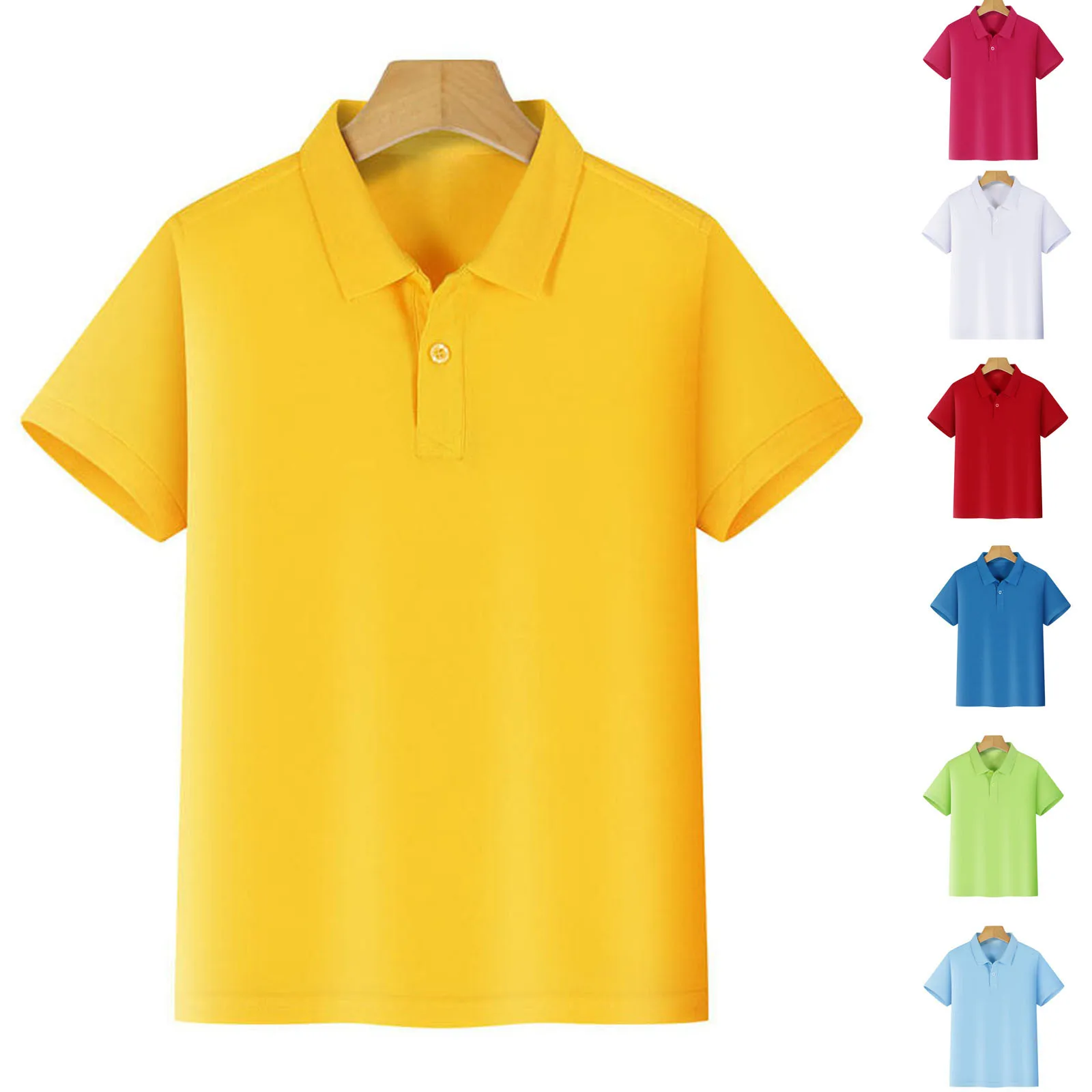 Children Polo Shirt Casual Kids Clothes For Summer Indoor Outdoor Boys Girls Classic Design Slightly Micro Flicks Polo Shirts