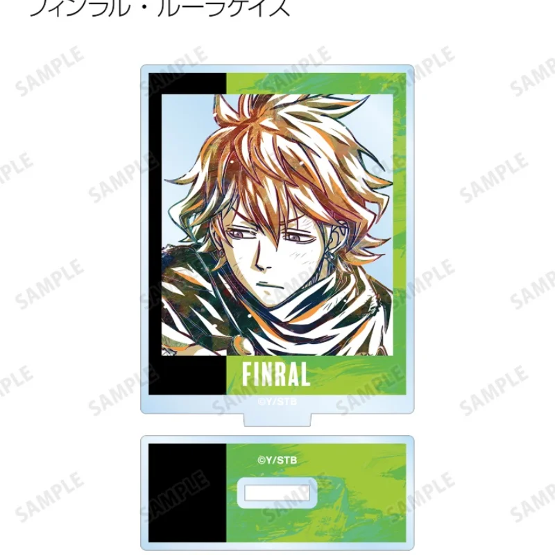 Anime Black Clover Asta Yuno rectangle Acrylic Figure Stand Model Plate Keychains Desktop Ornament Festivals Gifts view 6