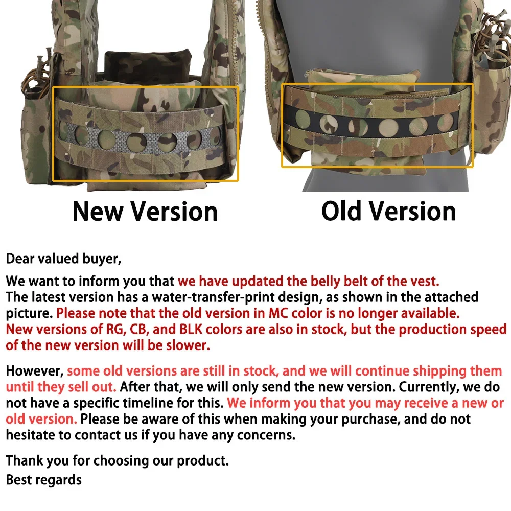 Imagem -06 - Tactical Quick Release Vest Plate Carrier Estilo Ferro Triplo 556 Magazine Pouch Molle Caça Airsoft Gear Nova Versão Fcpc v5