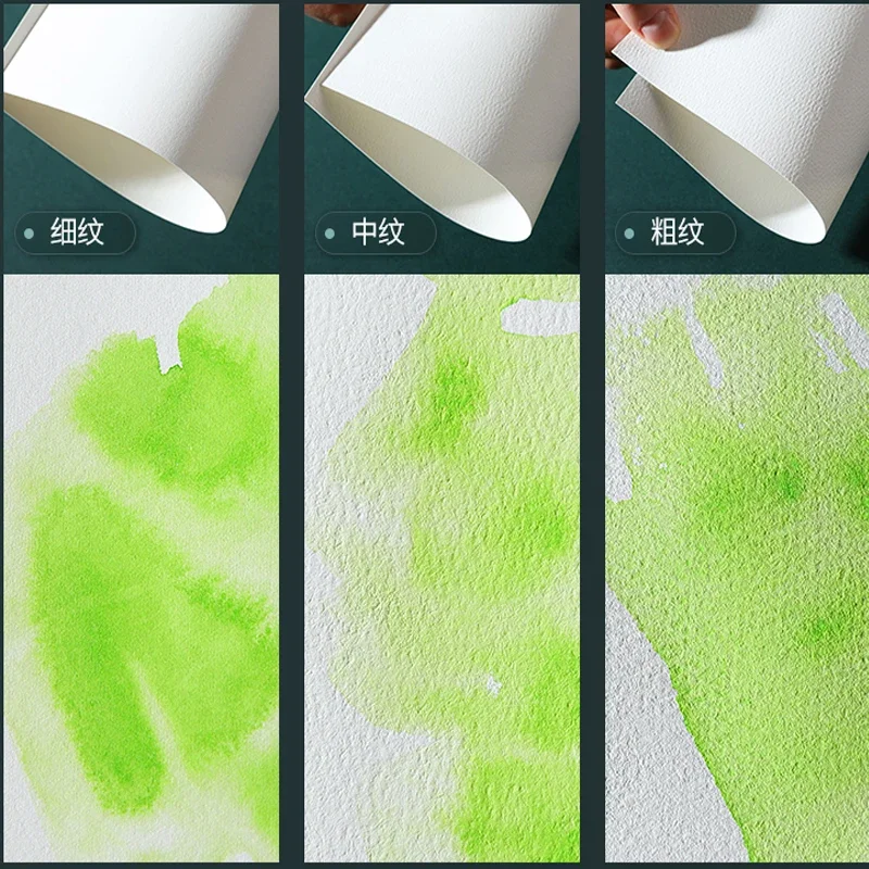 100% Cotton Quyển Sách Tập Vẽ Màu Nước Cuốn Sách 300G/M2 20 Tờ Màu Nước Giấy Vẽ Miếng Lót Sketchbook Tranh Nghệ Thuật nguồn Cung Cấp