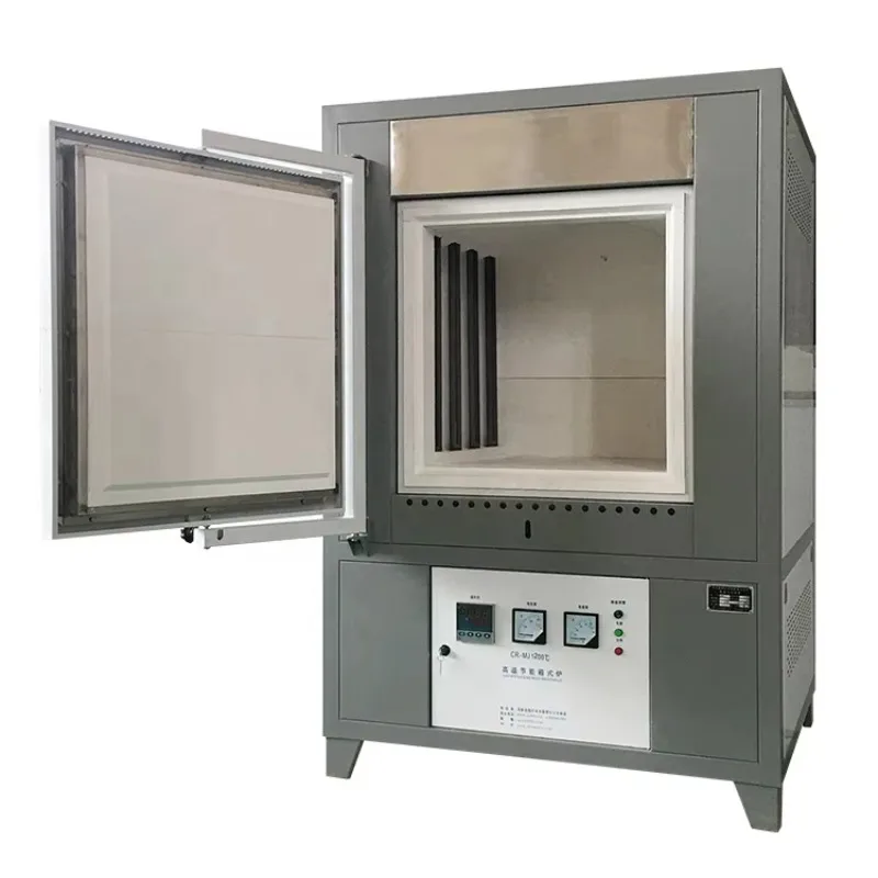 

Высокотемпературная муфельная печь коробчатого типа 1200°C, 600x600x600 мм, производство Китай, лучшая цена, лабораторное оборудование
