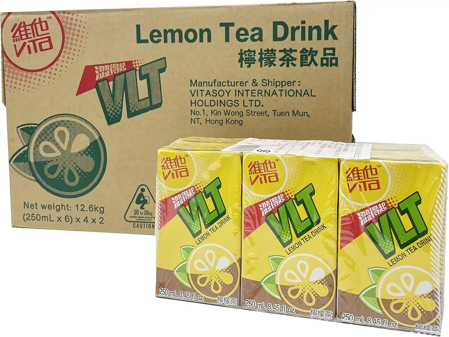 VITA Té de Limón Vita 250ml 48 Unidades en Paquete de Papel