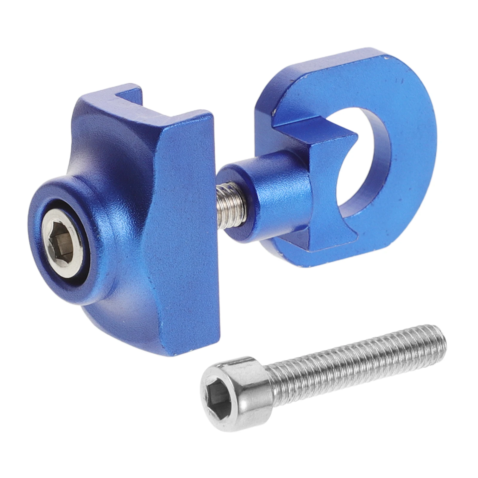 

Folding Bike Chain Adjuster Tensioner Kit Lightweight Durable Metal CNC Brake Cable Portable Tightener Bicycle Gear Tool