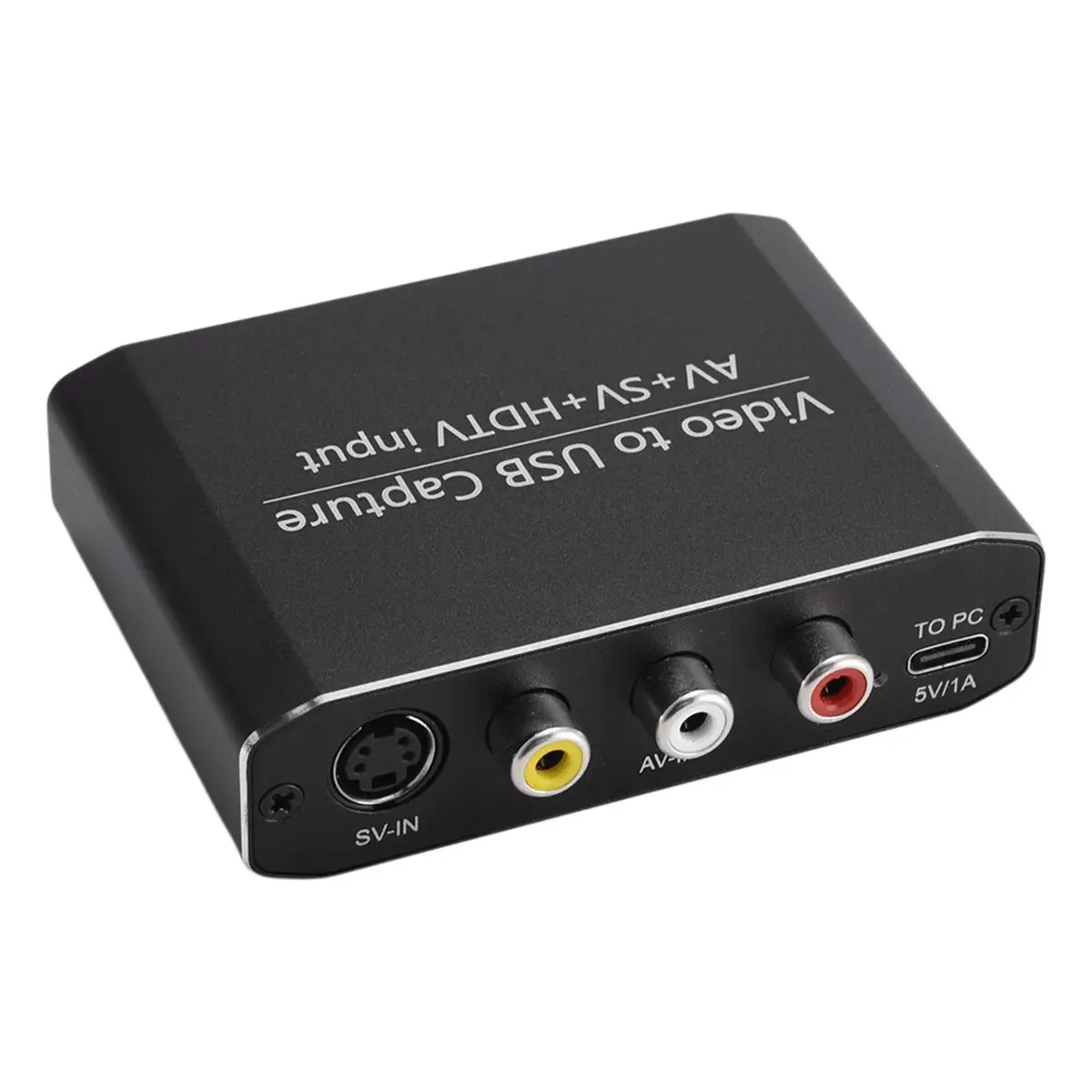 AV/S-VIDEO/-Compatible Video Capture Card Converter USB 3.0 Game Capture Card Video Recorder Grabber