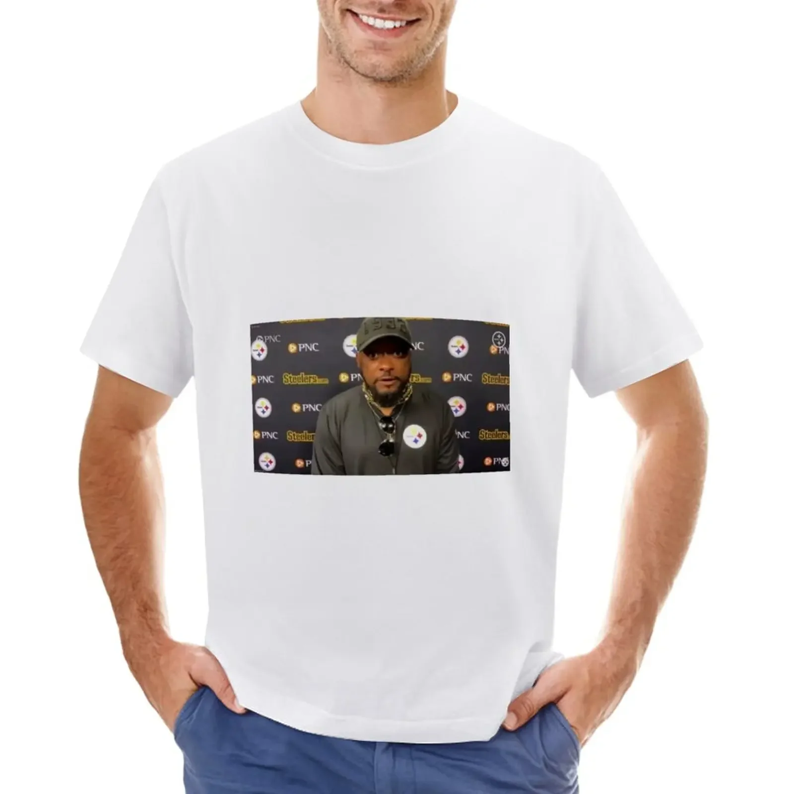 We Do Not Care - Mike Tomlin T-Shirt tees shirts graphic tees mens t shirts casual stylish