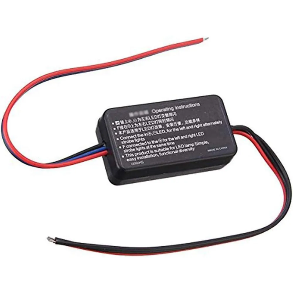 1 Pc Adjustable LED Brake Light Flasher Strobe Controller Module FSC001 12V24V
