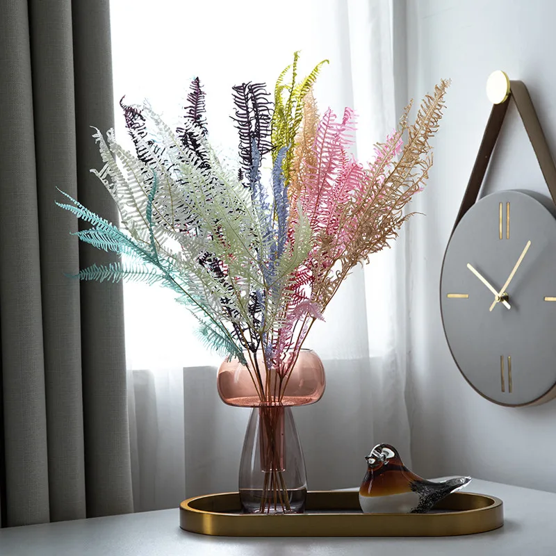 

Awn Leaf Eternal Flower Natural Dry Pattern Livingroom Interior For Home Wedding Decoration Table Window Display Accessories