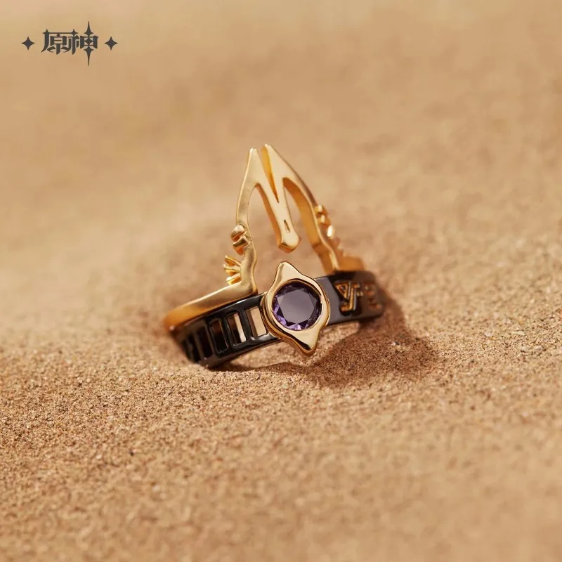 เกมเก็นชิน อิมแพ็ค ของแท้จากผู้ผลิต ชุด Verdant Woods and Shifting Sands ซีรีส์ Cyno อุปกรณ์เสริมธีม Cyno สำหรับฮาโลวีนและคริสต์มาส