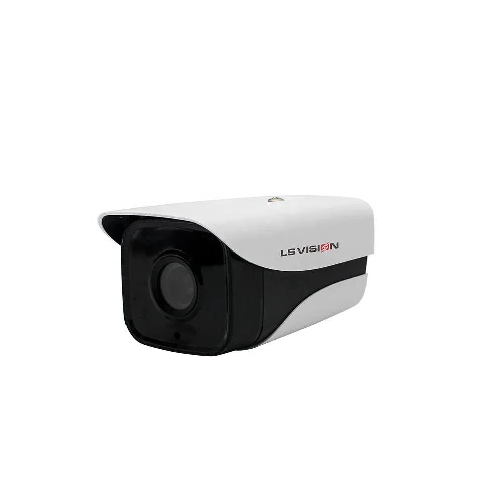 LS VISION H.265+ POE P2P Super WDR Kunstmatige intelligentie AI 3D Gezichtstracking Automatische herkenning IP Bullet Camera Alarmsysteem
