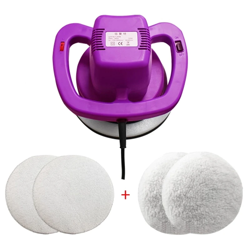 Household floor waxing and polishing machine Tile marble wood floor 220V speed regulating handheld floor waxing machine artifact