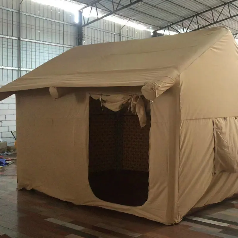 Outdoor camping inflatable tent portable inflatable rainproof oversized equipment