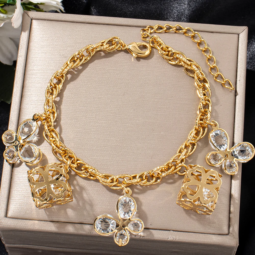 Pulseira de corrente em aço in - Butterfly Clasp Deployant avaliação e preço